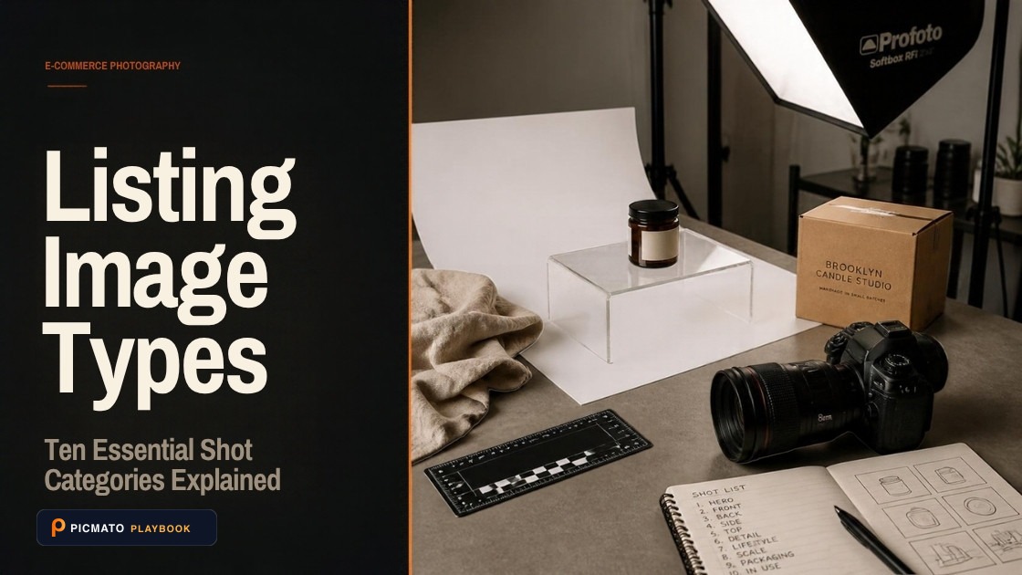 Amazon Listing Image Types - Ten Groups of High-Converting E-Commerce Shots