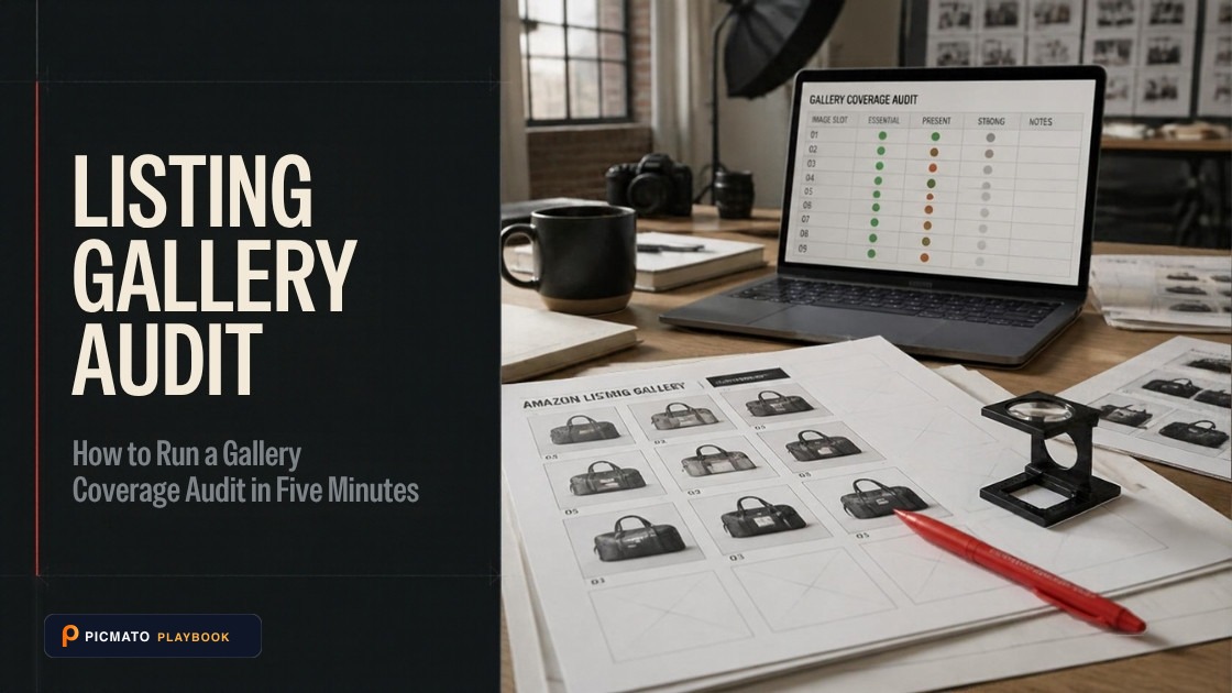 E-Commerce Listing Gallery Audit - Optimization Checklist for Marketplace Sellers