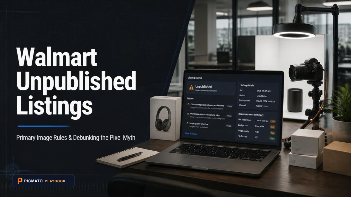 Walmart Unpublished Listing Image Fixes and Catalog Audit